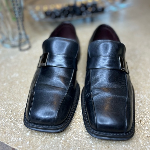 Kenneth Cole New York Men's Black Leather Loafers - Picture 6 of 12